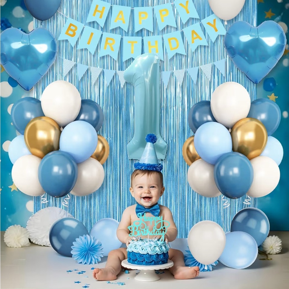 Baby first Birthday Party Decoration Set
